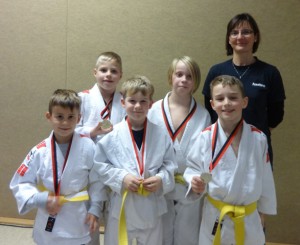 Sieger des Judo-Wettkampfes in Henningsdorf